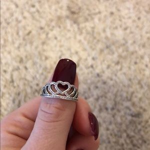 Hearts pandora ring